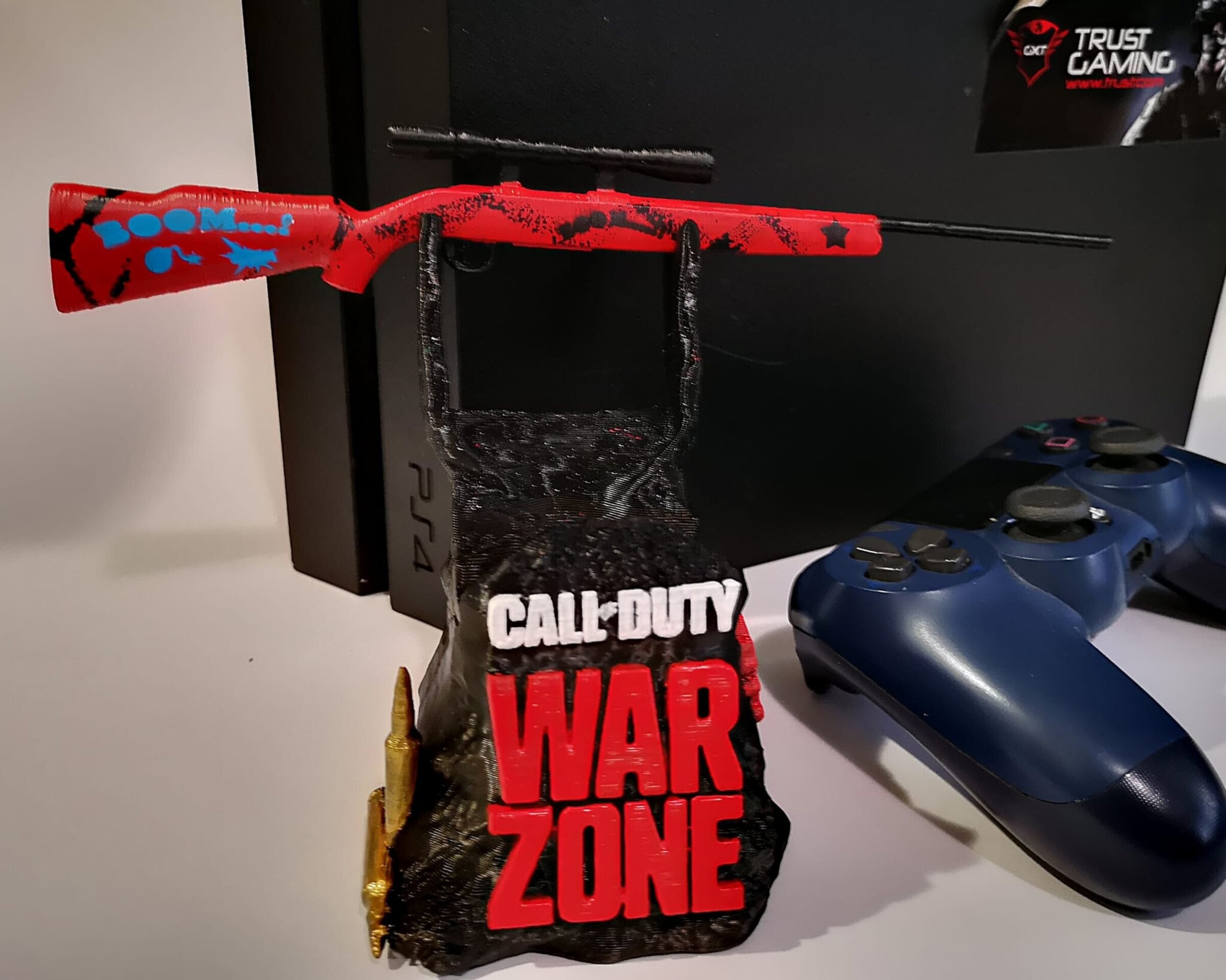 Soporte de mando Playstation ( Modelo WARZONE) - 4