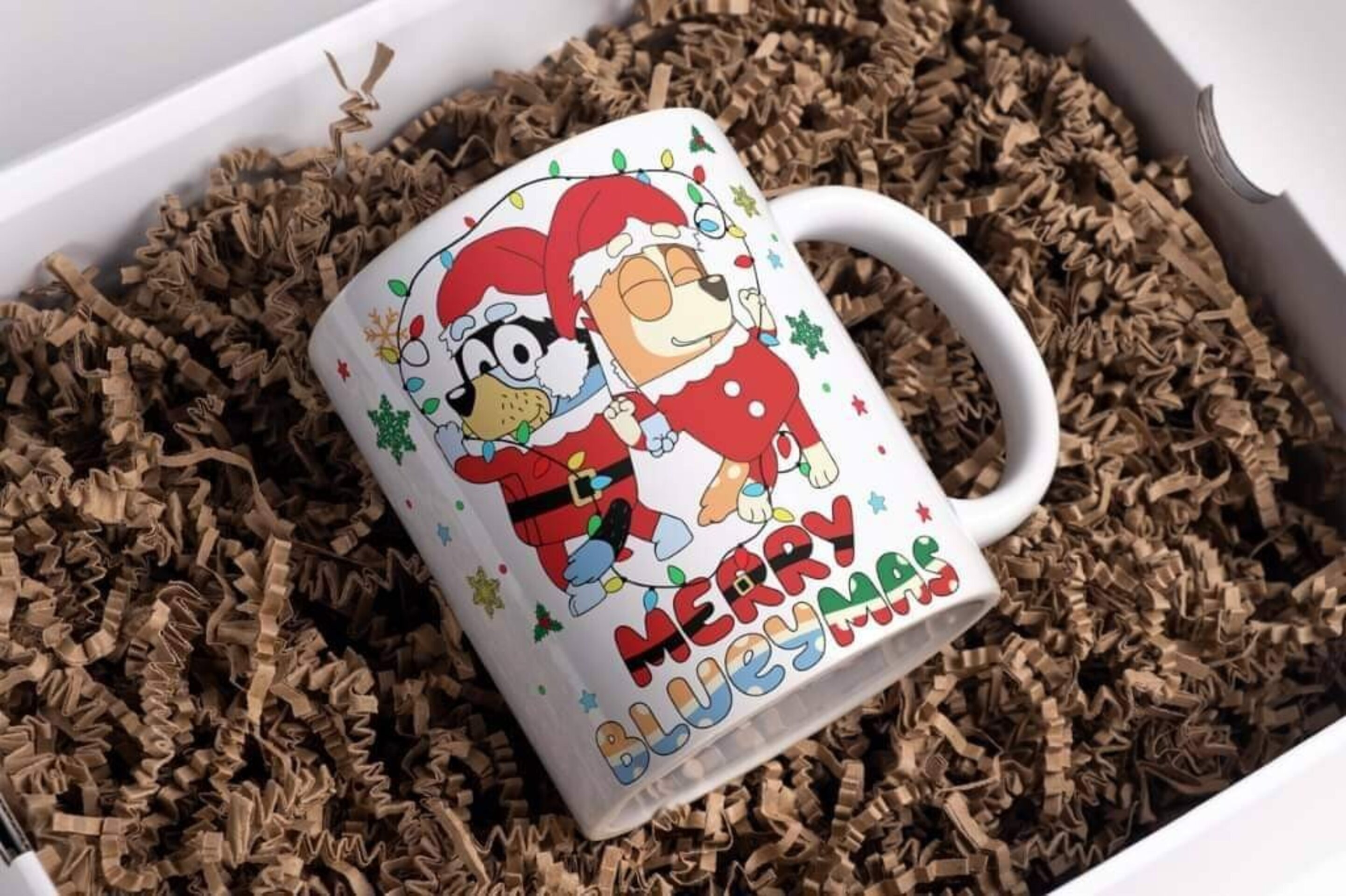 Taza Bluey navideñas - 4