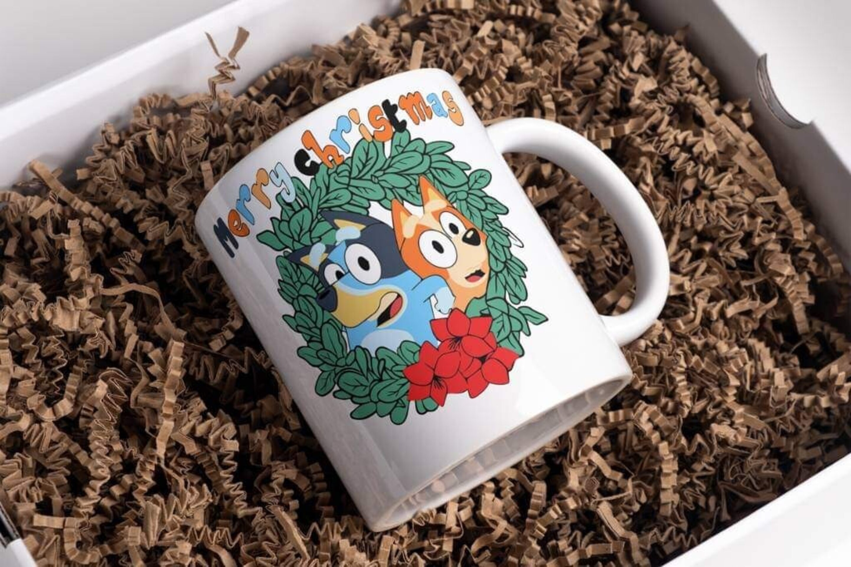 Taza Bluey navideñas - 7